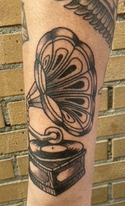 oldschool platenspeler